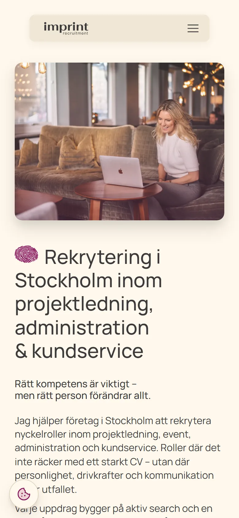 Imprint Recruitment — mobilvy